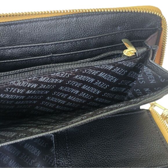 Steve Madden Wristlet Wallet in Mustard Yellow - Picture 8 of 10